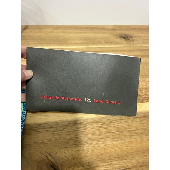 Vintage Polaroid Land Camera Automatic 125 in case with pamphlet - Picture 5 of 8